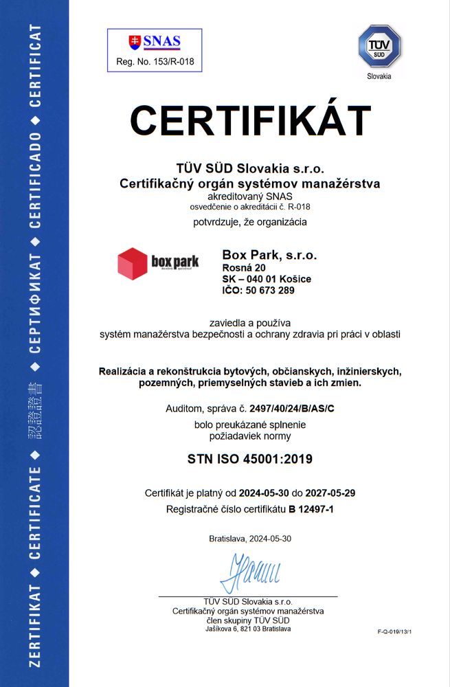ISO 45001:2019